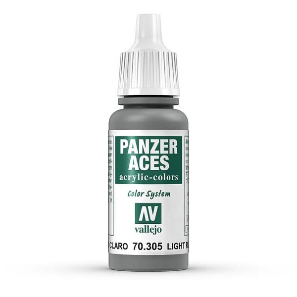 Vallejo Panzer Aces: 70305 Light Rubber, 17ml