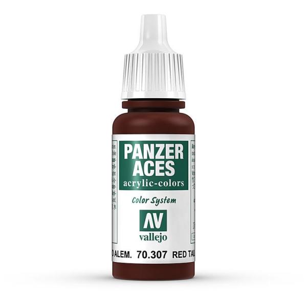 Vallejo Panzer Aces: 70307 German Red Tail Light, 17ml