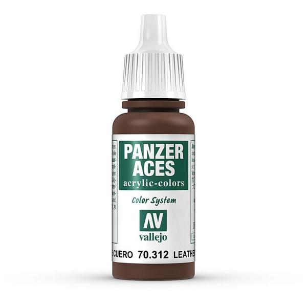 Vallejo Panzer Aces: 70312 Leather Belt, 17ml