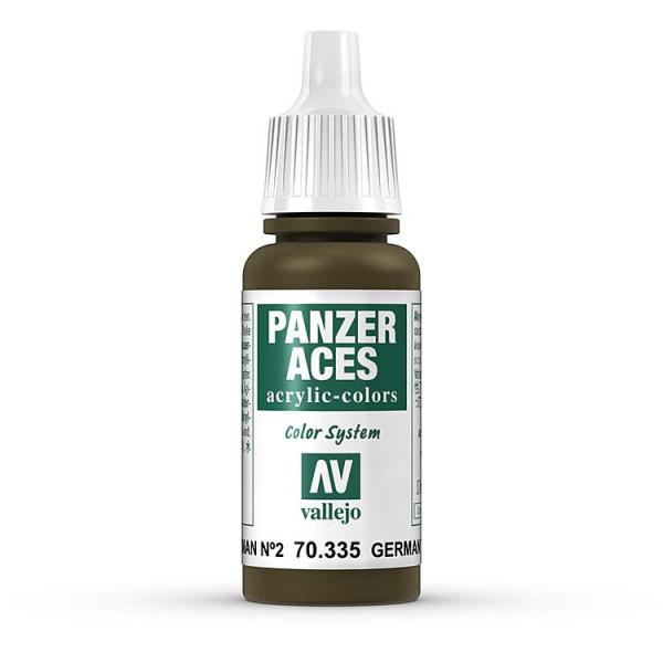 Vallejo Panzer Aces: 70335 German Tank Crew II, 17ml