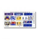 1:72 Mittelalter Swedish Knights Flags / Banner # 5 TSF-131