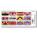 1:72 Flags / Banner Mittelalter War of Rose "York" #06 TSF-185