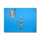Schilling Zinnfiguren: F-GG 24 Old Guard, standard-bearer in halt