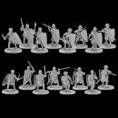 V & V Miniatures: SKU - R28.26 Crusaders 2 28mm