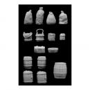 Valdemar-Miniatures: VZ007 Accessories Set #1, "Barrels & Co" 1:72