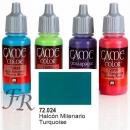 Vallejo Game Color: Turquoise Blue 17ml (72.024)