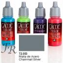 Vallejo Game Color: Chainmail Silver 17ml (72.053)