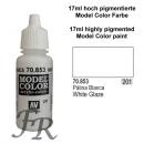 Vallejo Model Color - 201 White Glaze, 17 ml (70.853)